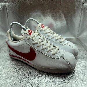 Size 6Y Nike Cortez Basic SL‎ Low Kids White Lace-Up Casual Shoes 749482-103